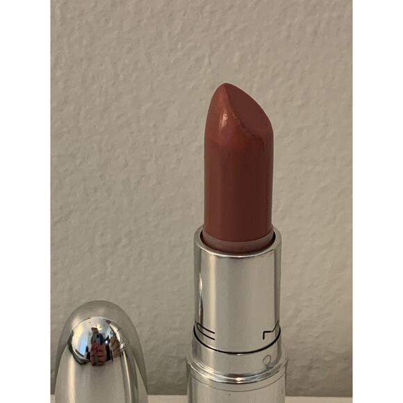 MAC Cremesheen Babetown Shiny Pretty Things Lipstick RARE HTF *USED* Pink Nude - Picture 7 of 9